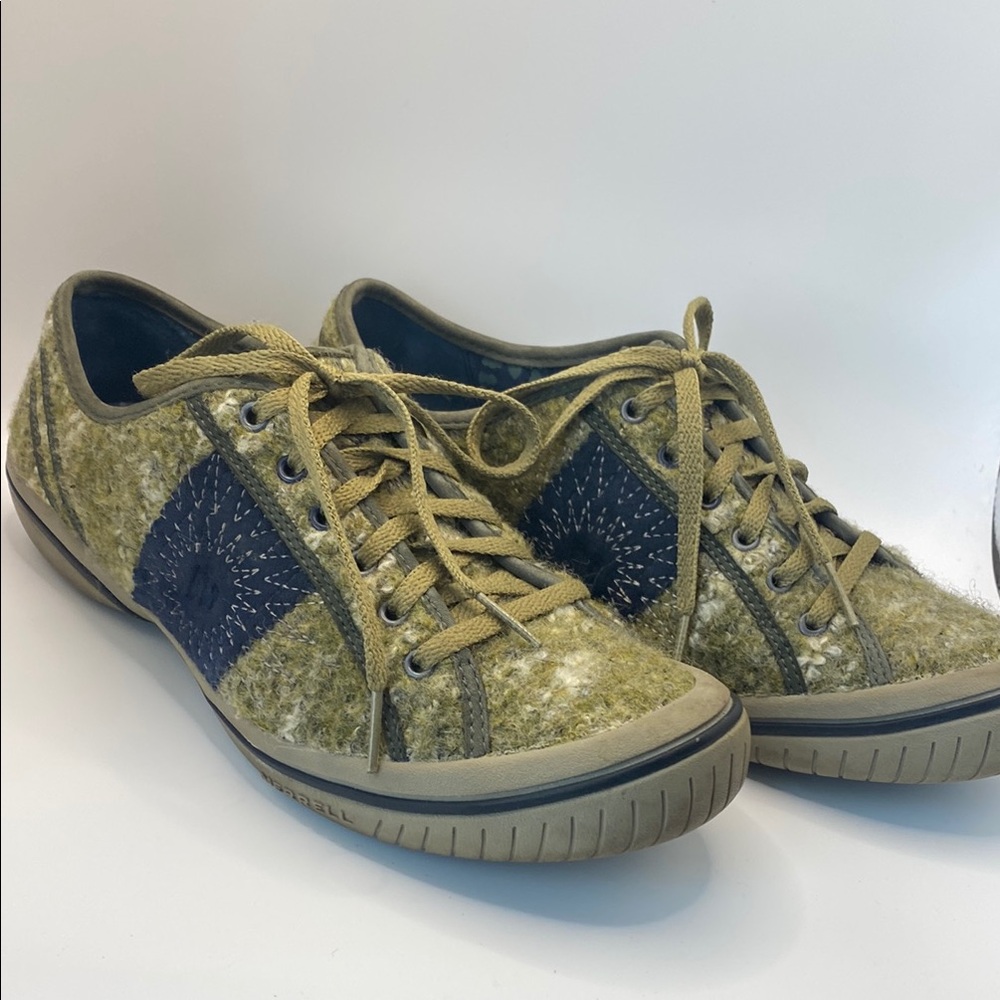 Merrell Women's Star Wool Olive Casual Sneakers Size 8 1/2
